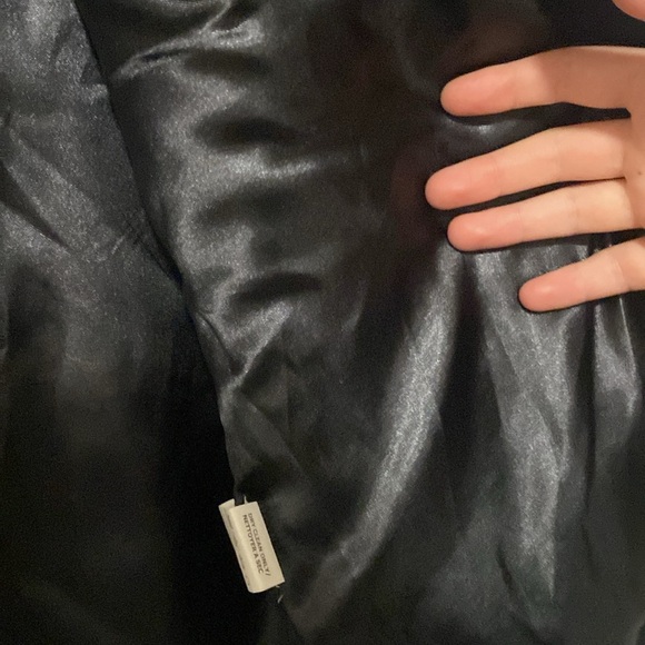 Arctic Eagle Men’s Black Overcoat Trench Fall Winter Full Zip Jacket - Size M - Picture 5 of 6